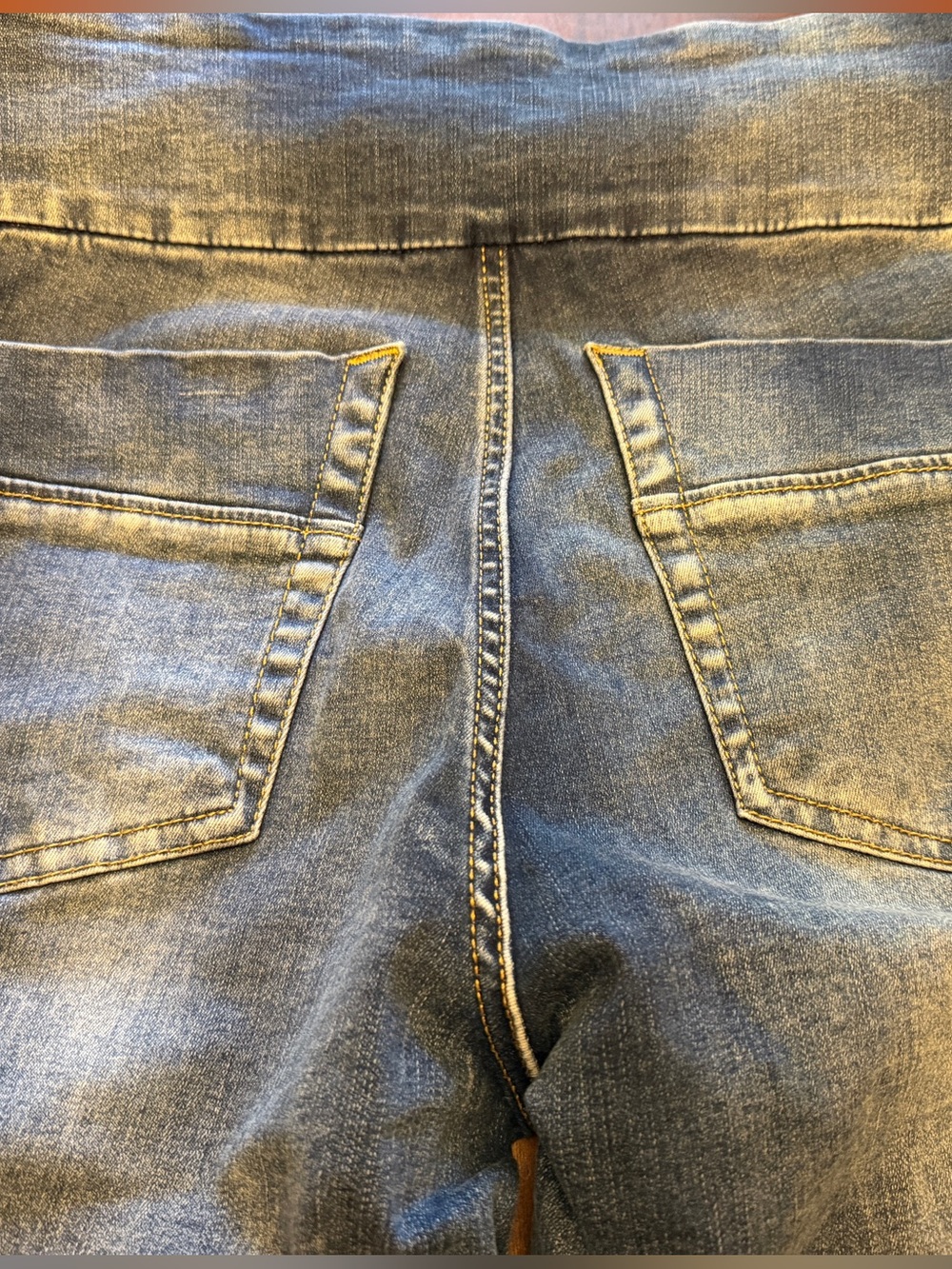 Rock & Republic Distressed Light Blue Skinny Jeans - Picture 6 of 7